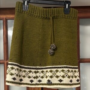 Everest Designs Wool Sweater Skirt Size M/L